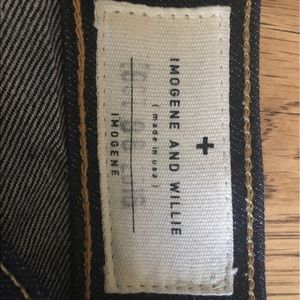 Authentic Imogene & Willie jeans size 28
